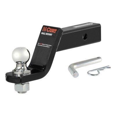 Curt Loaded Ball Mount With 1-7/8&quot; BALL (2&quot; SHANK, 3,500 LBS., 4&quot; DROP) #45055