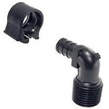 Flair-It PEXLock 1/2 in. MPT x 1/2 in. Dia. MPT Elbow W/Clamp