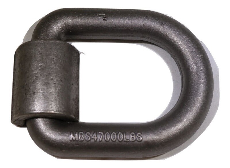 1" Weld On D Ring 3067