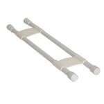 Double Refrigerator Bar White 16&quot; to 28&quot; (44073)
