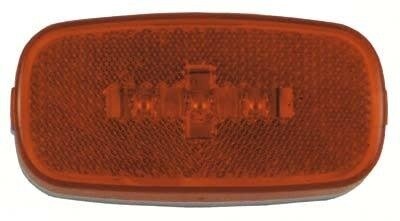 LED 4&quot; X 2&quot; Marker Light Amber/White Base (J-625-AW)
