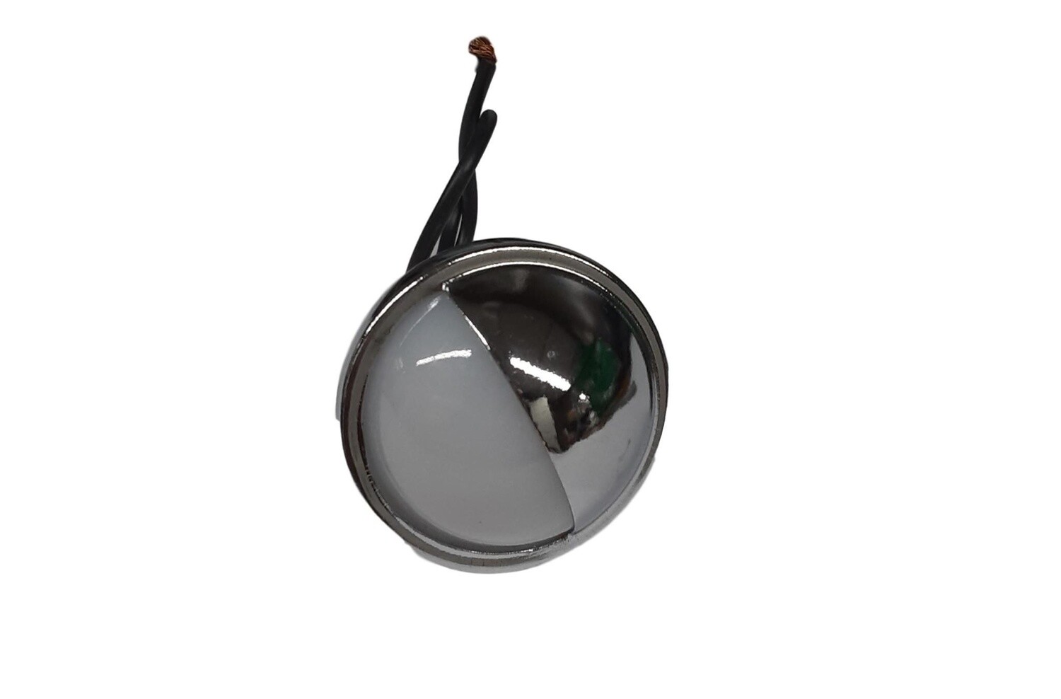 1.5&quot; Round License Plate Light W/Chrome