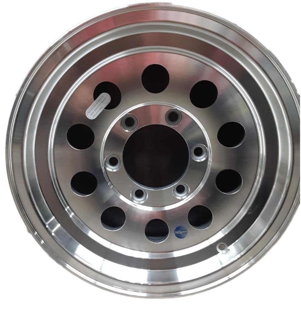 HiSpec Aluminum Mod Wheel 15&quot; 6 on 5.5&quot; Bolt Pattern