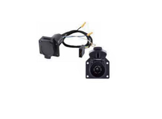 (WH4F-7B12) 4 Flat To 7 Way Blade Wire Harness 12&quot;