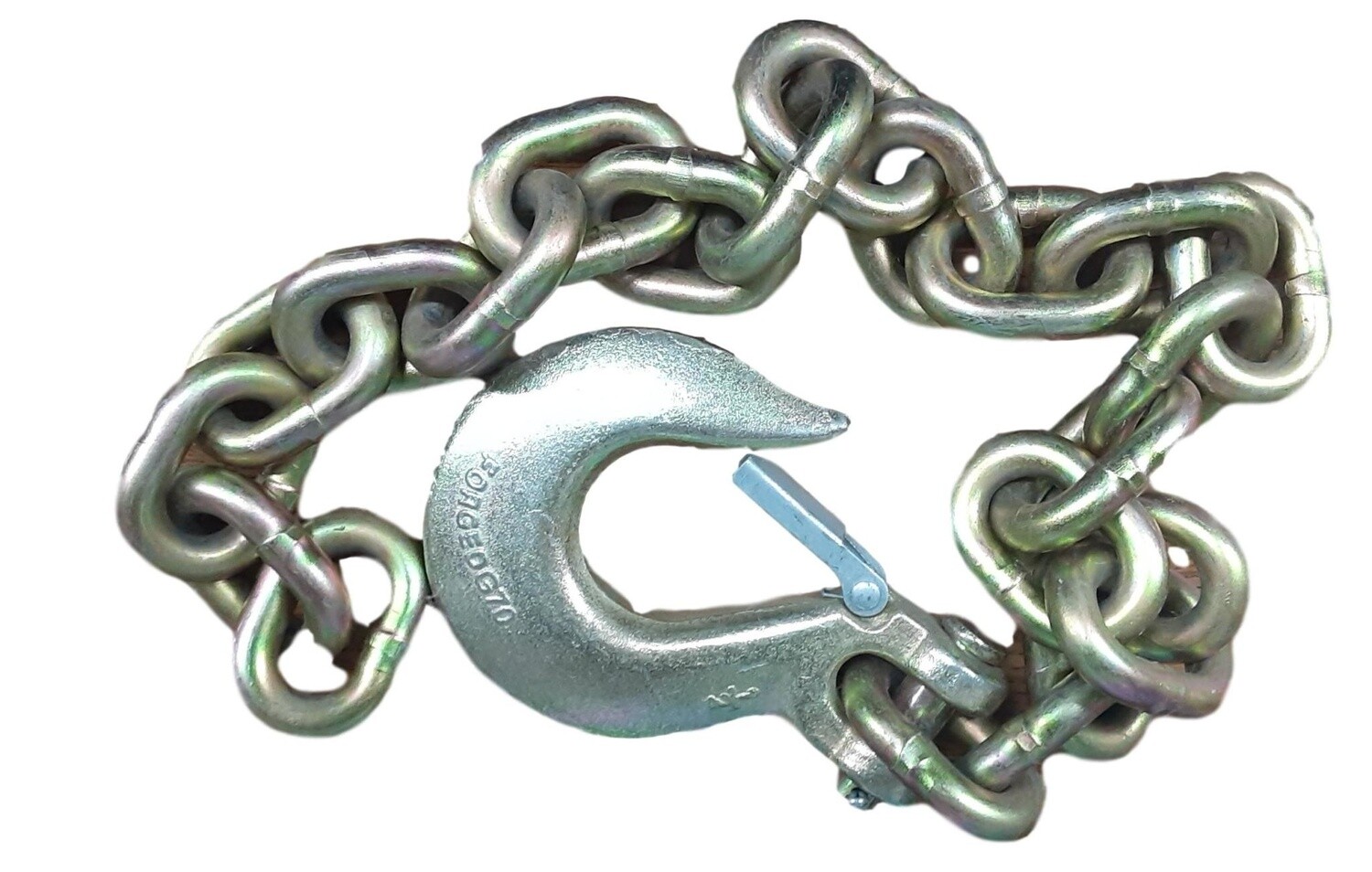 Safety Chain 1/2&quot; Gold 11,300# ***