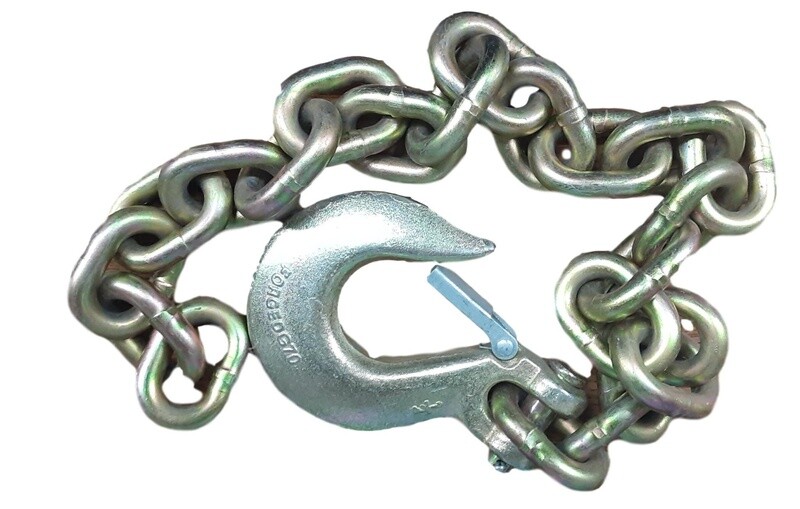 Safety Chain 1/2&quot; Gold 11,300# ***