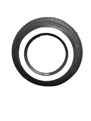 ST205/75R14 White Wall Load Range D Tire Only