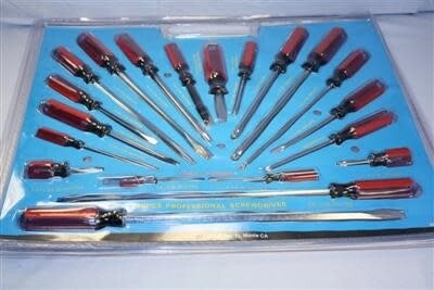 20-Pc Pro. Screwdriver Set *Temporarily Unavailable*