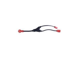 (RVYA30-1515) RV Y Adapter 30A Male Plug to Two 15A Female Connectors