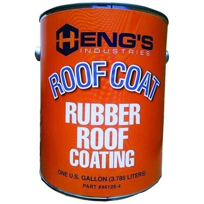 Heng's Rubber Roof Coating - White 1 gallon (46128-4)