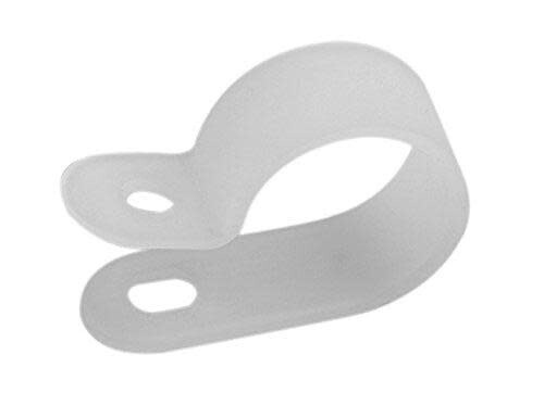 1/2&quot; White Nylon Cable Clamp