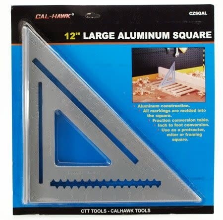 12&quot; Large Aluminum Square CZSQAL