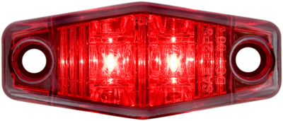 Optronics MCL131R2B 2.5&quot; Red Lens/Red