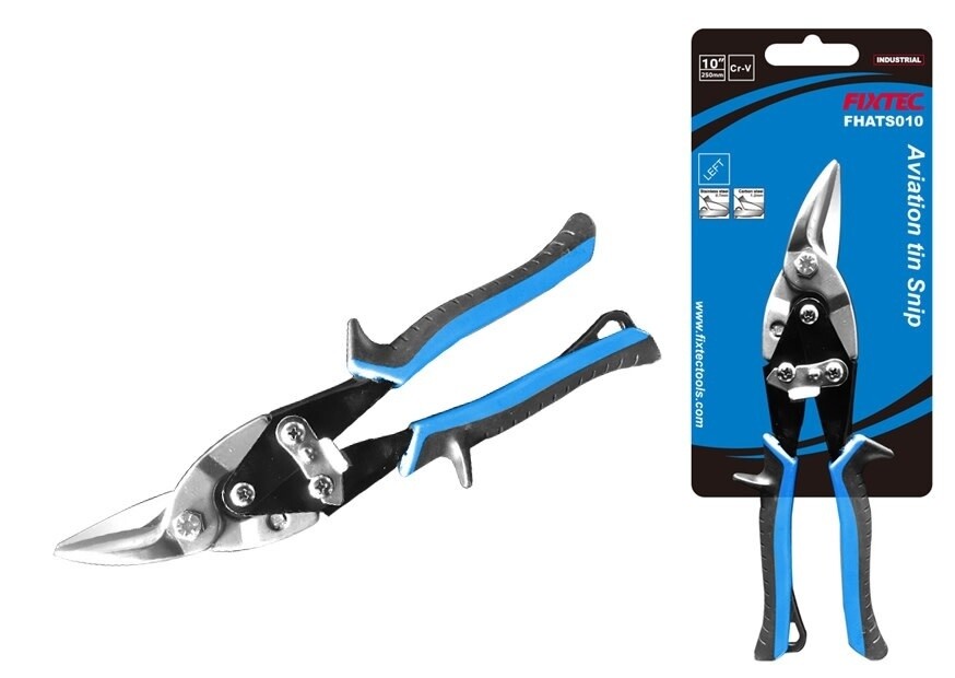 Tin Snip 10&quot; Left Hand Aviation FHATL010