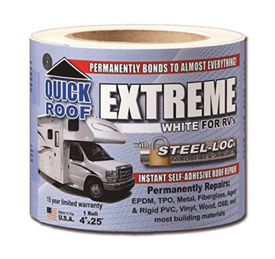 Quick Roof Extreme White 4" x 25' (UBE425)