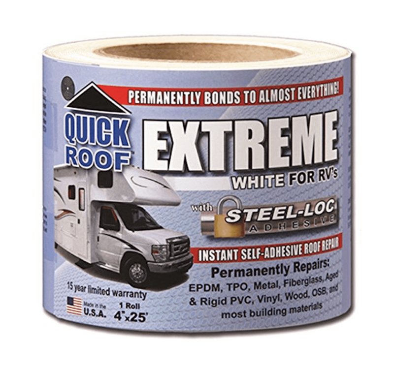 Quick Roof Extreme White 4&quot; x 25&#39; (UBE425)