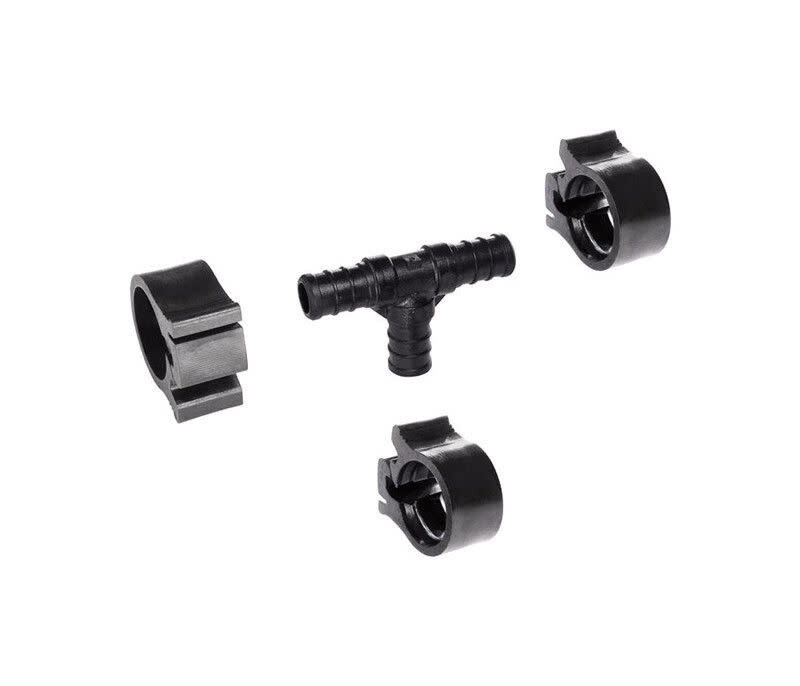 Flair-It PEXLock 1/2&quot; PEX Tee W/Clamps (30820)