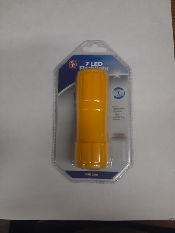 7 LED Waterproof Flashlight