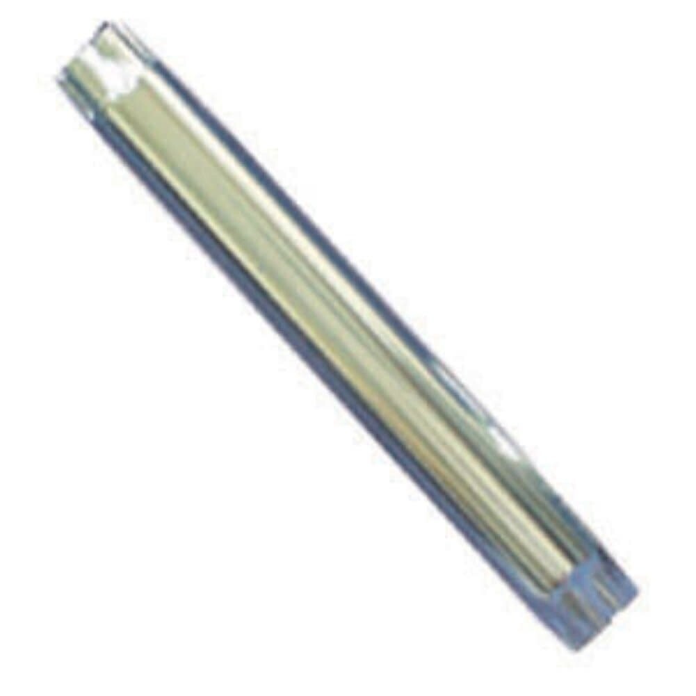 29 1/2&quot; Aluminum Stationary Table Leg; Silver Powder Coat; Tapered Bottom