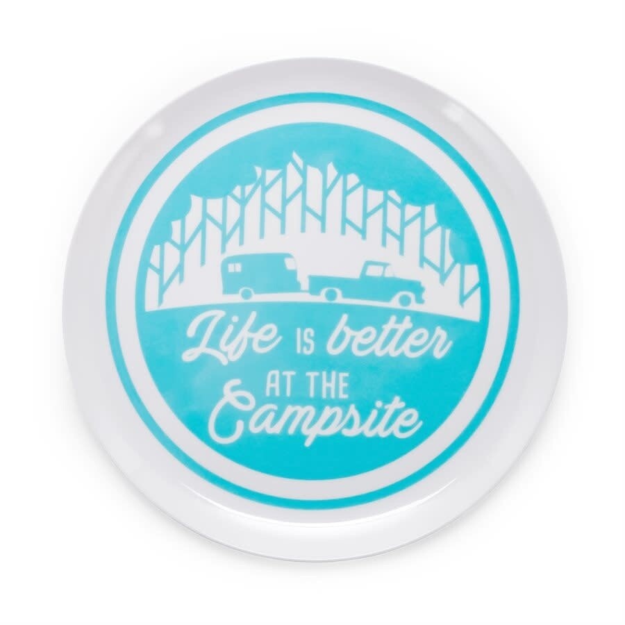 Life is Better- Dinner Plate- Tree Pattern (53227)