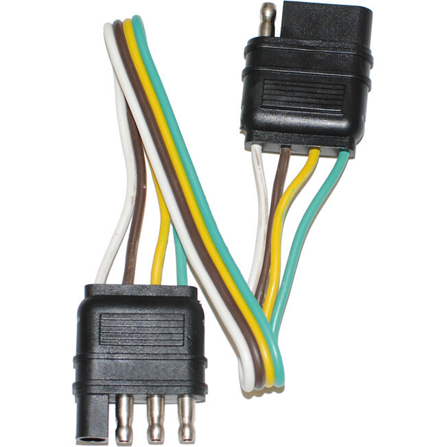 12&quot; 4 Way Trailer Harness Loop  (J-4112-WH)