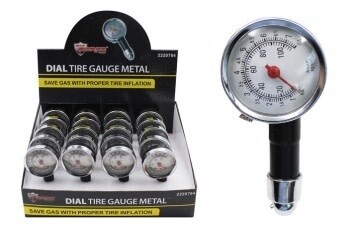 Dial Tire Gauge Metal