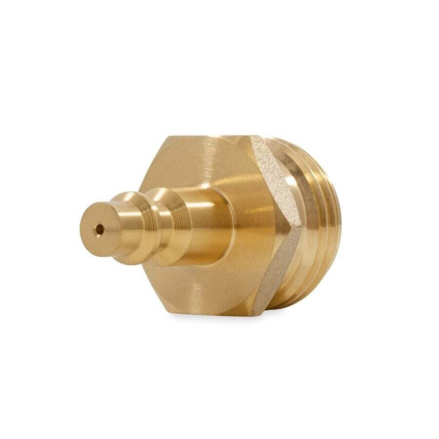 Blow Out Plug - Quick Connect Brass (36143)