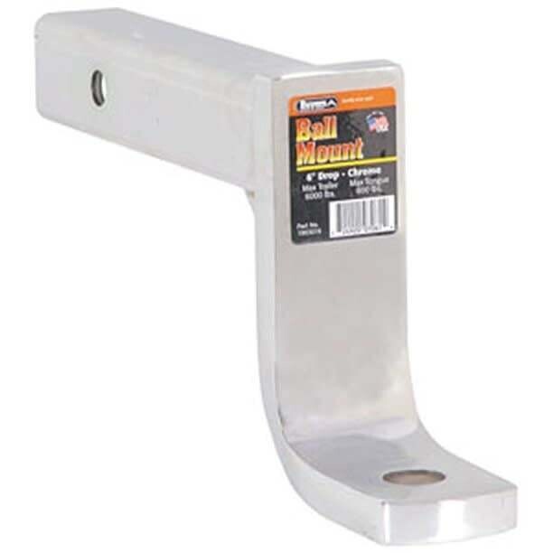 Buyers Ball Mount 6&quot; Drop- Chrome * Discontinuing *
