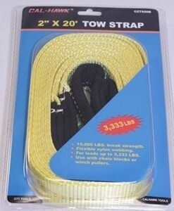 2" x 20' Tow Strap