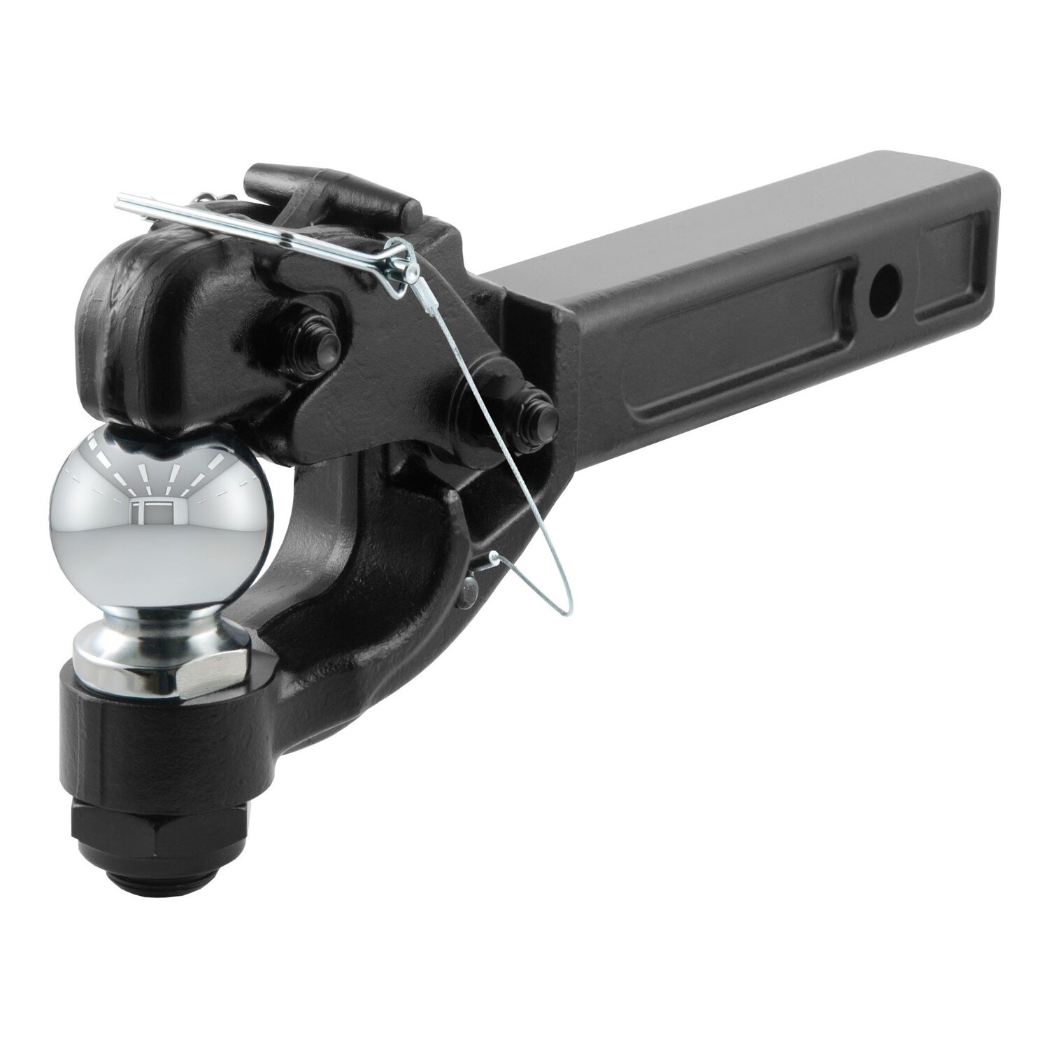 Receiver-Mount Ball &amp; Pintle Hitch (2&quot; Shank, 2- 5/16&quot; Ball, 12,000 Lbs.) #48006