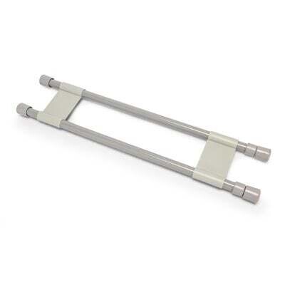 Refrigerator Double Bar 16-28&quot; Grey (44075)