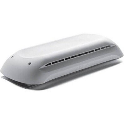 Dometic Refrigerator Roof Vent Top w/Base Combo - White 9108556615 Dometic Refrigerator Roof Vent Top w/Base Combo - White 9108556615