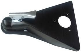 2&quot; A-Frame Top Latch Coupler 5000# Capacity Black Powder Finish