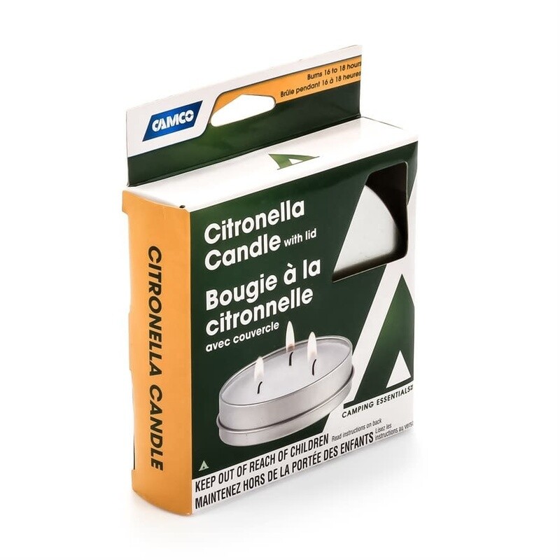 Citronella Candle W/Lid (51023) * Discontinuing*
