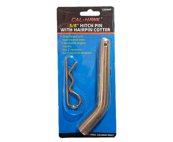 5/8&quot; Hitch Pin w/ R Clip Card  (CZHBMP)
