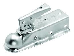 1 7/8&quot; Straight Zinc Coupler w/3&quot; Channel 2000# Capacity