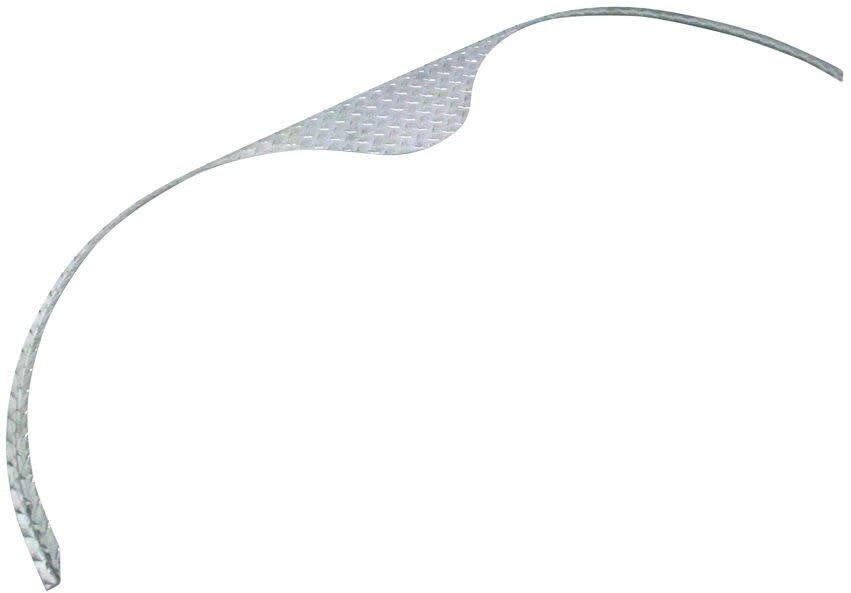 Diamond Plate Aluminum Fender Flare 72&quot;L x 2&quot;W x 20&quot;H .056