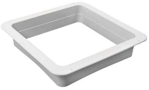 2-5/8&quot; to 3-3/4&quot; Garnish Ring White (90091)