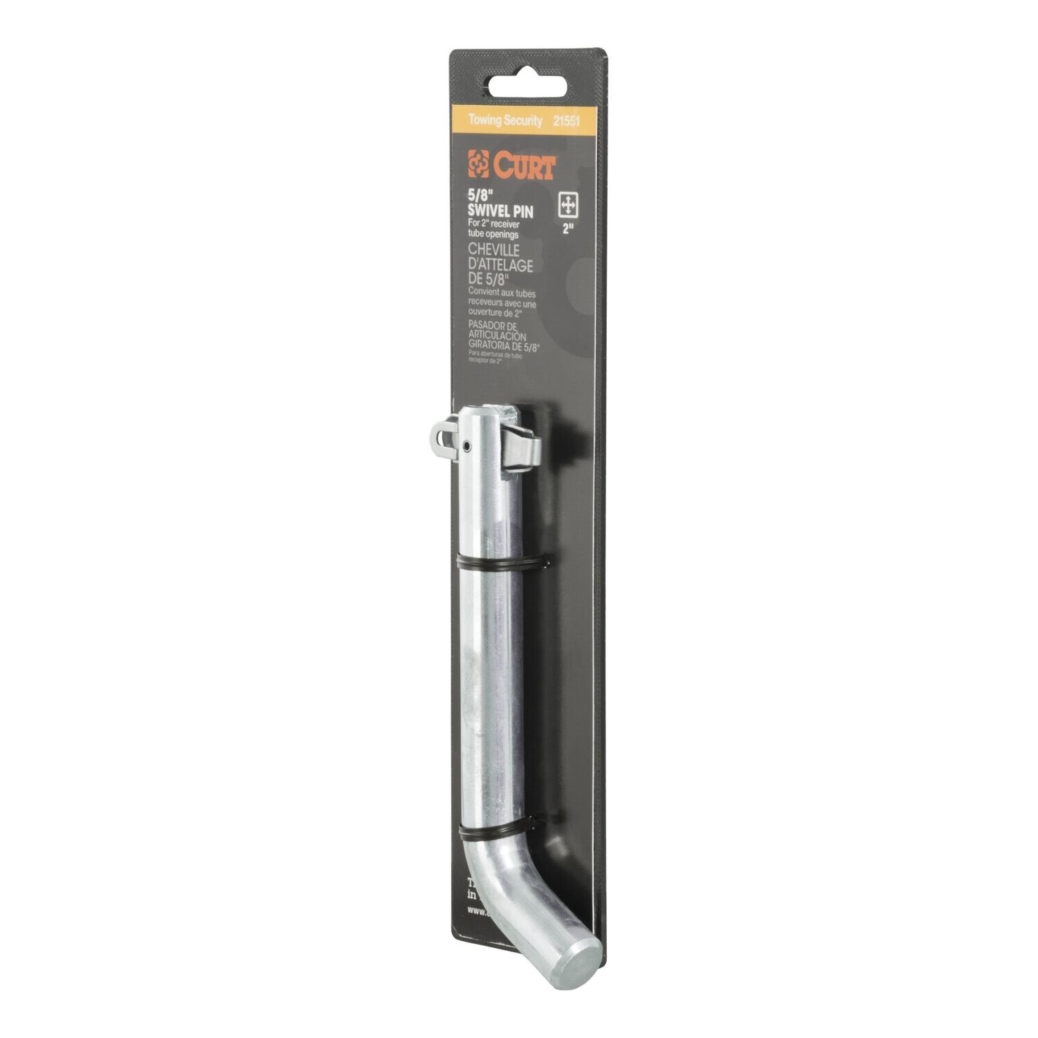 Curt 5/8 Swivel Hitch Pin #21551
