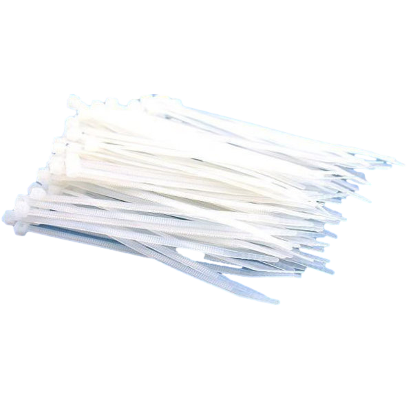 8&quot; Cable Tie (White) 100Pc  (CT836N)