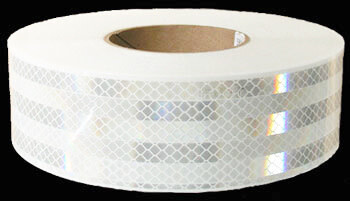 2&quot; x 50YD DOT Tape White (V-5720-7 WHT)