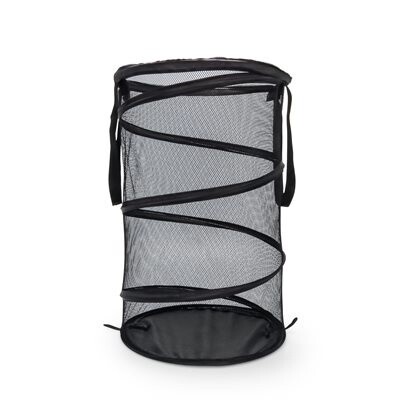 Black Pop-Up Laundry Hamper (51977)
