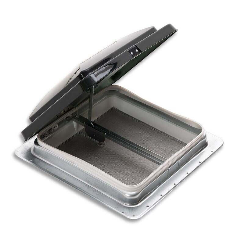 Heng&#39;s Non-Powered Roof Vent - Smoke 74111A-C