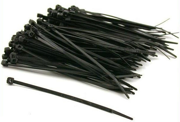 4" Cable Tie (Black) 100Pc  (CT4B)