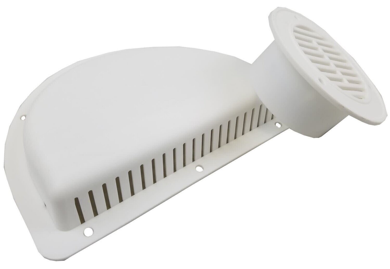 Half Moon Vent Set - White