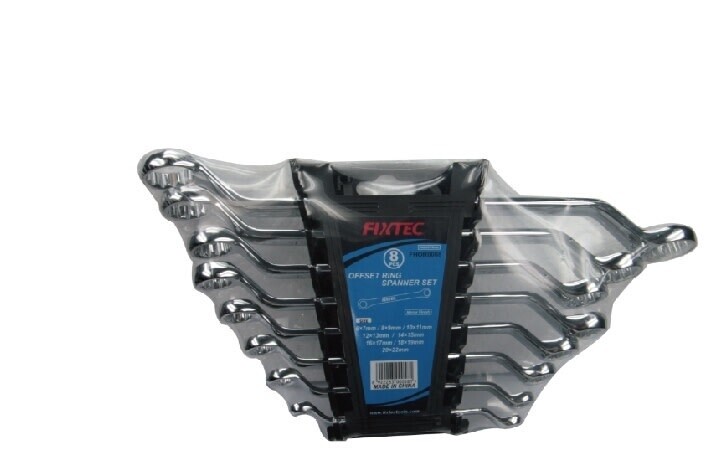 8PC Offset Ring Spanner Set FHOR0008