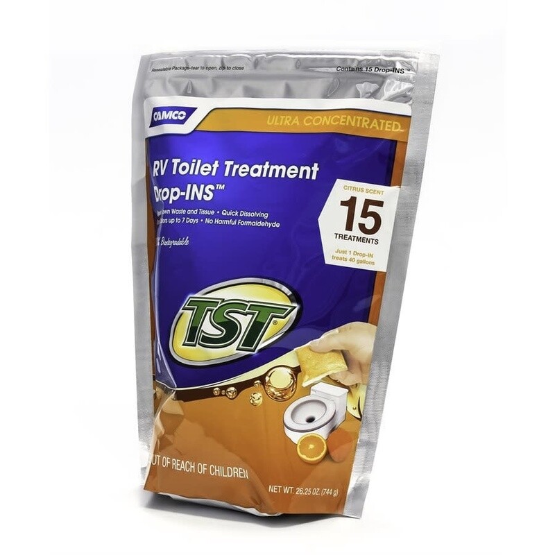 Toilet Treatment Drops-Ins Citris 15Pk (41189)