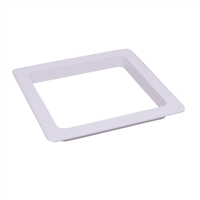4-7/8&quot; to 6&quot; Garnish Ring White (90146)