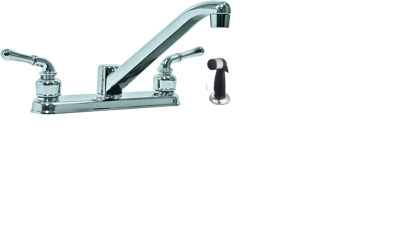 Kitchen Faucet W/Sprayer- Chrome