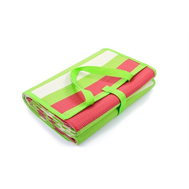 Handy Mat Green/White/Red Stripes 60 x 78 (42813)